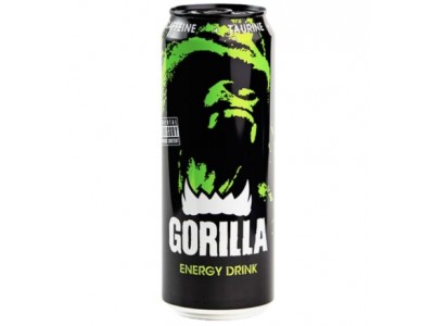 Gorilla Enerji İçeceği Sade 500 Ml  12 'li koli 