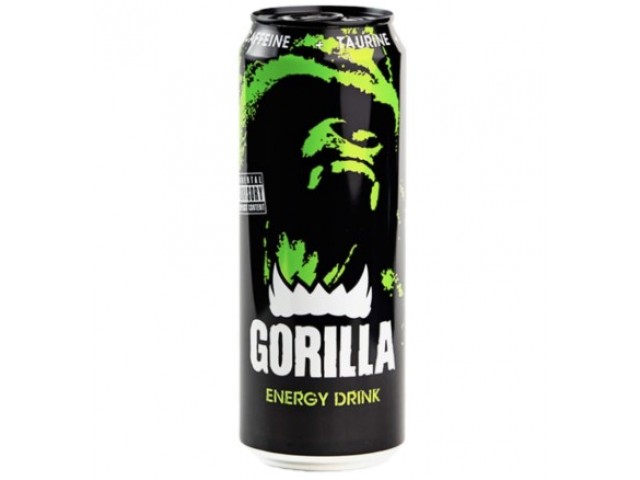 Gorilla Enerji İçeceği Sade 500 Ml  24 'lü koli
