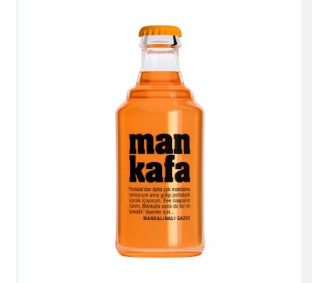 Mandalina Aromalı Gazoz 250 ml  24'lü koli