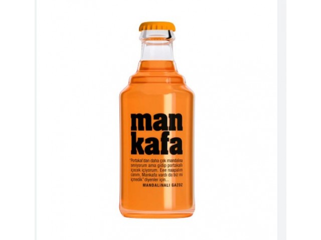 Mandalina Aromalı Gazoz 250 ml  24'lü koli