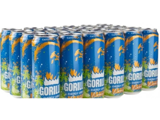 Gorilla Enerji İçeceği Mango Coconut 500 Ml 12'li  koli