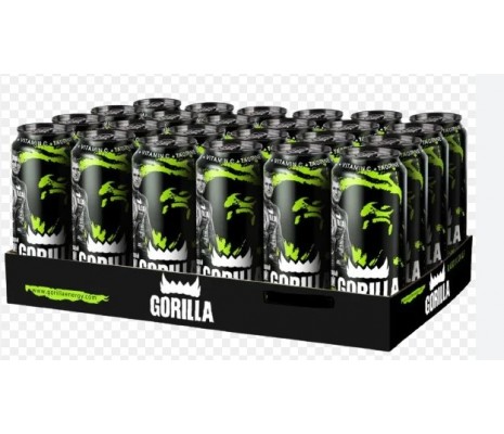 Gorilla Enerji İçeceği Sade 250 Ml 24'lü  koli 