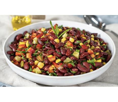 Meksika Fasulye Salatası 500 Gr Orta Paket